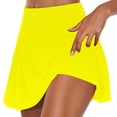 thumbnail image 1 of Timegard Jupe-Short de Yoga 2 en 1 pour Femmes Taille Haute Confortable d'Été Athlétique Entraînement Course Gym Shorts, 1 of 5