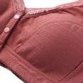 thumbnail image 3 of Cameland Women Plus Size Daily Bras Wire Free Front Open Buckle Vest Top Underwears Bras, 3 of 3