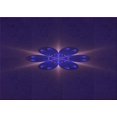 thumbnail image 1 of Ahgly Company Machine Washable Indoor Rectangle Transitional Midnight Blue Area Rugs, 2' x 5', 1 of 7