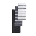 thumbnail image 1 of Set De Tissu De Vaisselle 3 Pack (Gris Rayé), 1 of 1