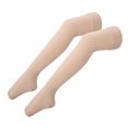 thumbnail image 1 of Women Thigh Socks, Breathable Comfortable Preventing Blocks High Compression Open Toe Thigh Socks  For Home L, 1 of 8
