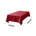 thumbnail image 3 of Wzzjkit Table Cloth Scandinavian Table Cover Napkin Waterproof Oilproof Tablecloth Table Mat Solid Color Imitation Linen Tablecloths, 3 of 6
