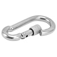 thumbnail image 1 of Loewten Stainless Steel Spring Hook, Carabiner Hook Heavy Duty For Hammock For Swing, 1 of 8