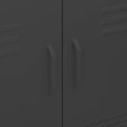 thumbnail image 5 of vidaXL Armoire de Rangement Noire 80x35x101,5 cm Acier, 5 of 5