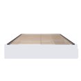 thumbnail image 4 of Nexera 3 Drawer King Storage Bed Frame, White, 4 of 6