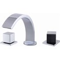 thumbnail image 3 of ALFI Brand AB1326-PC Robinet de Salle de Bain Moderne Répandu en Chrome Poli, 3 of 4