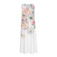 thumbnail image 5 of Cadeaux pour la Fête des Mères, Kcavykas Robe Maxi Bohème, Robe Décontractée d'Été pour Femme à Design Graduel Sans Manches à Encolure en V Longue, 5 of 5
