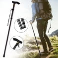 thumbnail image 2 of Bâton de Marche Pliable Canne de Voyage Alliage d'Aluminium Hauteur Réglable χ Q3F2, 2 of 9
