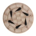thumbnail image 1 of Almencla Pierre de Pas Extérieure Beige Décor Décoratif Installation Facile Cour Stepper Ronde, 1 of 8