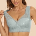 thumbnail image 3 of Timegard Plus Size Bras for Women Full-Coverage High Support Lace Wireless Comfortable Everyday Bras, 3 of 5