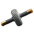 thumbnail image 2 of thinsony Portable Ab Wheel Workout Abdomen Exerciser Roller Home Gym Trainer Gray, 2 of 9