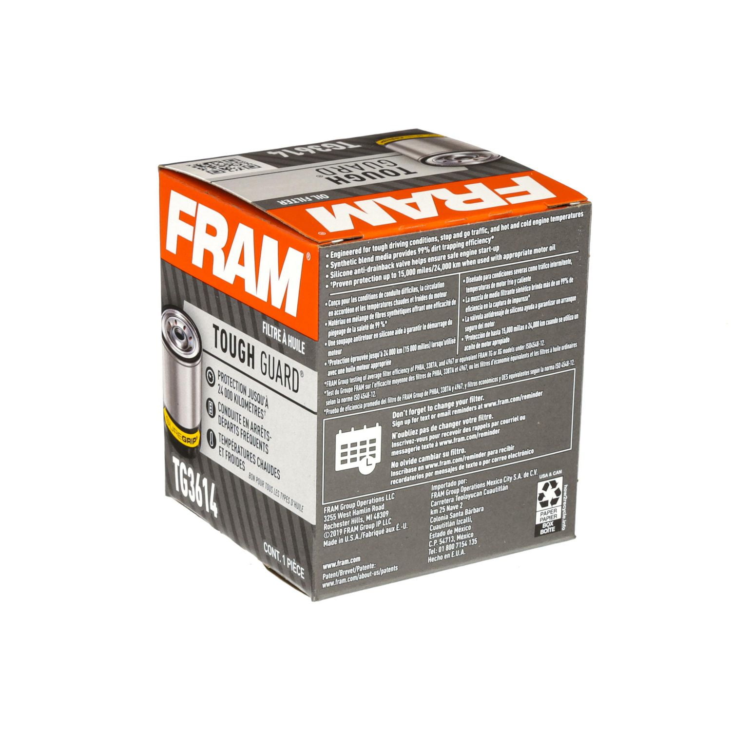 Filtre à huile FRAM Tough Guard