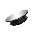 thumbnail image 4 of facefd 8" Rotating Display Stand USB Powered Turntable 2 Speed Toy Model Display Black Mirror, 4 of 9