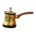 thumbnail image 1 of Luzkey Turkish Coffee Pot Chocolate Butter Milk Cup W Anti Overflow Spout Turkish Coffee Maker Saucepan for Milk for Kitchen Camping 72ml, 1 of 8