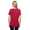 thumbnail image 3 of Hanes T-Shirt à Col en V X-Temp pour Femmes, P, Rouge Foncé, 3 of 3