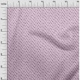 thumbnail image 3 of oneOone Coton Popeline Rose Clair Tissu Minimal Rétro Matériel de Couture Tissu Imprimé par la Cour 42 Pouces de Large, 3 of 5