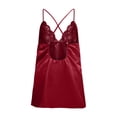 thumbnail image 5 of EQWLJWE Robes d'Été pour Femmes 2023 Liquidation Robes pour Femmes Robe d'Été pour Femmes Aguichant Style Fendu Col Suspendu Dos Ouvert Bretelle Robe à Col en V, 5 of 5