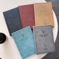 thumbnail image 2 of Étui pour Tablette pour Ipad Air 5th Motif Rétro Motif Deer Head avec Support Style Livre Étui en Cuir pour Ipad Mini 6 8th 9th 10.2 Rouge Rose pour Ipad 5th 6th 9.7, 2 of 6