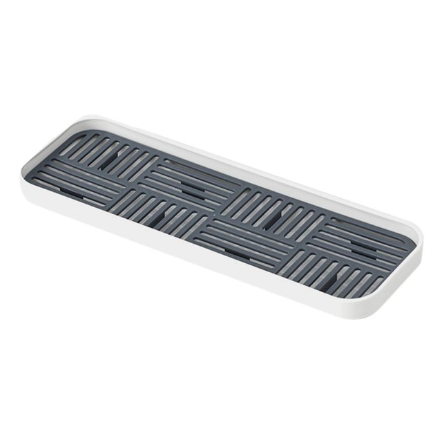 Abbracc Rangement pour Ustensiles de Cuisine Gris Taille S