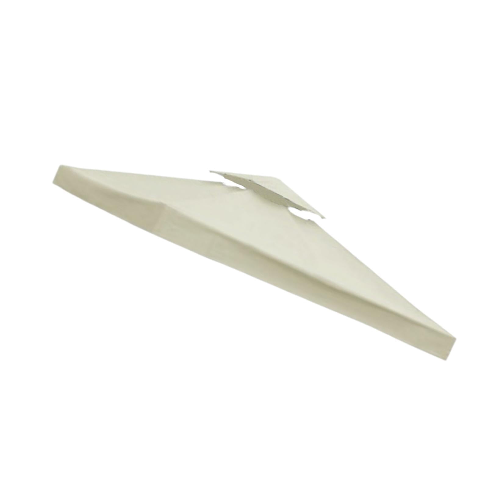 koolsoo Housse de Toit de Remplacement 10x10 pour Auvent Pare-Soleil Abri Gazebo Housse de Gazebo Beige