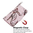thumbnail image 3 of Case for iPhone 12 Pro Cover Magnetic 3D Pattern Wallet Flip Case With Strap - High heel, 3 of 5