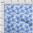 thumbnail image 2 of oneOone Cotton Jersey Light Blue Fabric Floral Craft Projects Decor Fabric Printed By The Yard 58 Inch Wide, 2 of 4