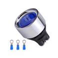 thumbnail image 1 of Thinsony Push Button Starter Switch LED Light Engine Push 50A Button 12V Switch Start blue blue 33x33x46mm, 1 of 6