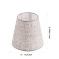 thumbnail image 4 of 1pc Cloth Lampshade Lamp Cover Chandelier Wall Lamp Accessory Lamp Dust Cover, 4 of 8