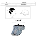 thumbnail image 3 of GDREDA Cycling Hats Bling Rhinestones Sport Hats Adjustable Summer Cap Visor Caps Unisex，Black, 3 of 6