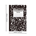 thumbnail image 3 of RRJ A5 Sewing Notebook, 30 Sheets 60 Pages Exquisite Patterned Journal, Lined Paper Composition Book for Meeting Notes, Study Assignments, Office Supplies and Daily Writing, 3 of 3