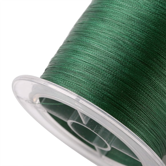 Ligne de Pêche Multifilament Ligne de Pêche Multifilament 4 Brins Ligne de Pêche 1 Pce 300 m Tressée PE 4 Brins Super Résistante Lignes de Pêche Corde de Pêche Multifilament Vert