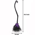 thumbnail image 4 of Halloween Party Decorations Halloween Decoration Witch Flying Broomstick Party Dance Costume Props Witch Broomstick Decoration Plastic Witch Broomstick Witch Broomstick Decoration Props, 4 of 5