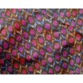 thumbnail image 4 of oneOone Silk Tabby Fabric Chevron Ikat Fabric Prints By Yard 42 Inch Wide, 4 of 4