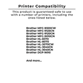 thumbnail image 4 of Zoomtoner Compatible Brother MFC-9125CN Brother DR210CL-YW Unité de Tambour laser Jaune, 4 of 5