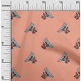 thumbnail image 1 of oneOone Cotton Poplin Fabric Bird Block Print Fabric By The Yard 56 Inch Wide, 1 of 4