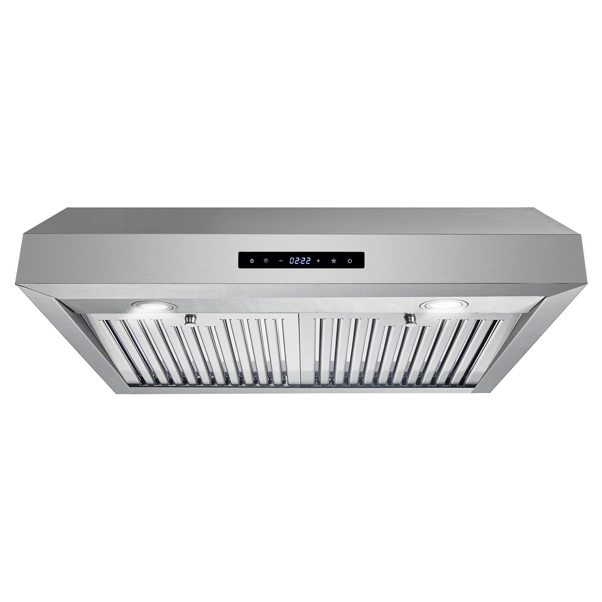 Pemberly Row 30" 380 CFM Ducted Under Cabinet Range Hood in Stainless Steel