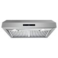 thumbnail image 1 of Pemberly Row Hotte de Cuisine 30 Pouces 380 CFM avec Conduit en Acier Inoxydable, 1 of 9