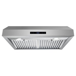 Pemberly Row 30" 380 CFM Hotte sous cabinet en acier inoxydable