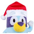 thumbnail image 3 of Holiday Greeter-Bluey in Santa Hat-OPP SM-Bluey, 3 of 6