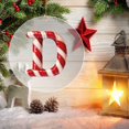 thumbnail image 5 of 26 Letter Ornament Cane Candy Letter Ornament, 5 of 5