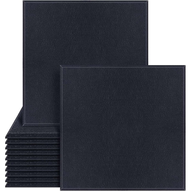 Cameland 30x30x0.9cm Sound Insulation Board With Self-adhesive Hook High-density Insulation Board Recording Home Office Sound Absorption Board