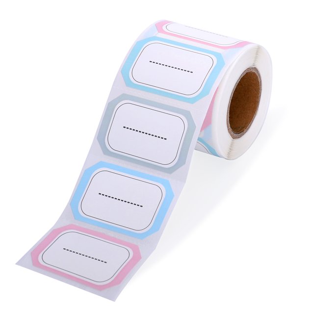 Colorful Thermal Printing Label Paper Price Tag Self-Adhesive Label Printer Sticker Waterproof Oil-Proof Tear Resistant