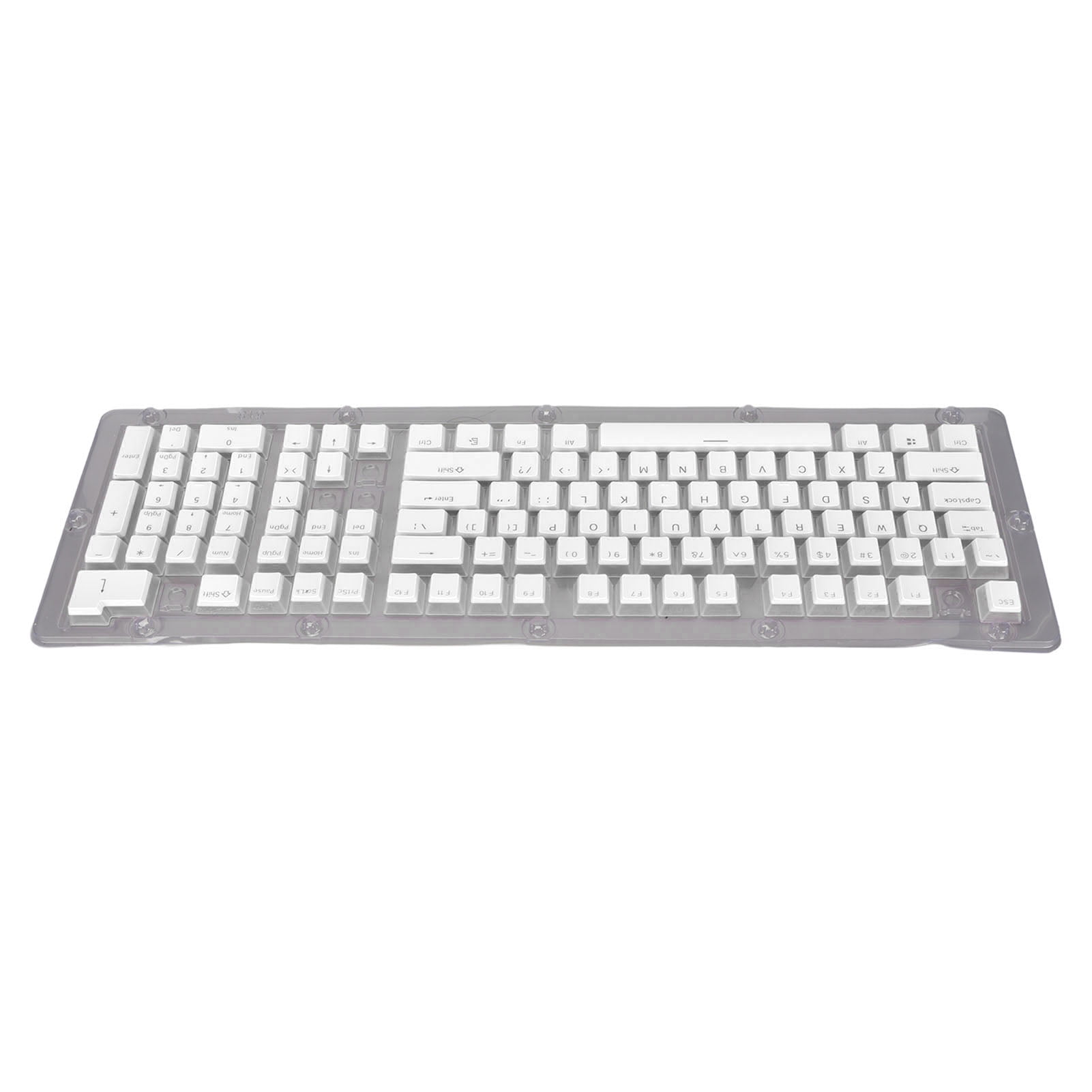 ABS Keycaps, 108 Keys Double Layer Two Color Lights Keycap, Mechanical Keyboard Keycaps For 61 87 104 108 Keys Mechanical Keyboard