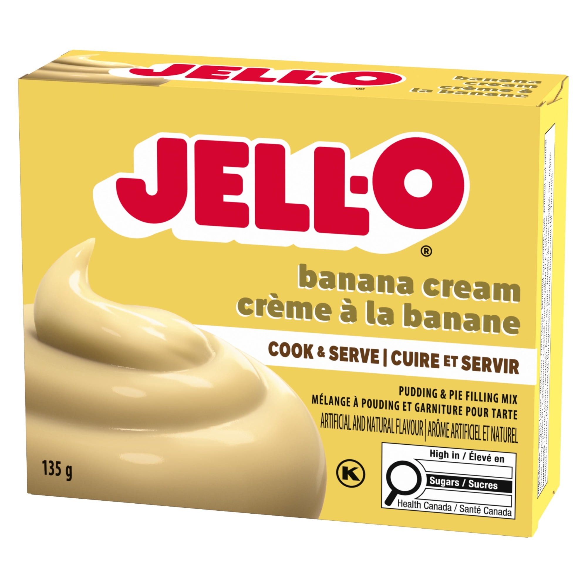 Jell-O Instant Pudding and Pie Filling, Banana Cream - Walmart.ca