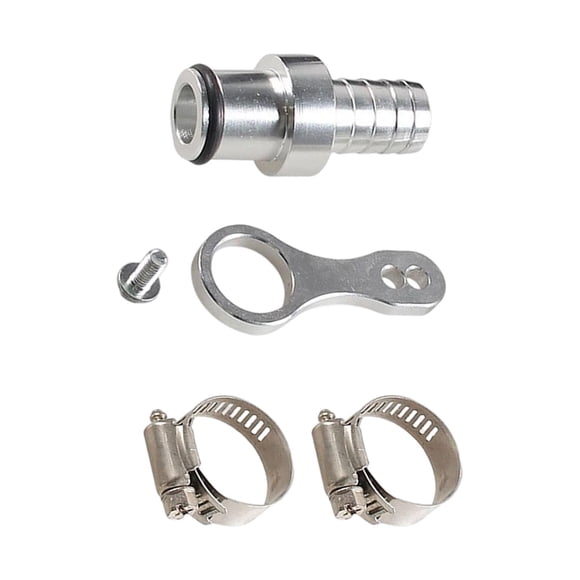 Miulika Engine Cooling Parts Lock Plate Bolt Stainless Hose Clamps Hose Barb Adapter Set Set A