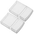 thumbnail image 3 of 2pcs Transparent Plastic Lighter Cases For Kerosene Cigarette Lighters Portable Protective Sleeves For Smoke Lighters Plastic Covers Compatible for Zippo, 3 of 8