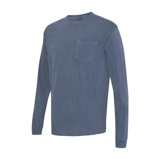 Comfort Colors T-Shirt à Manches Longues pour Adulte avec Poche