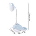 thumbnail image 3 of LSLJS Small Desk Lamp Student Dormitory Cell Phone Reading Desk Lamp UBS Rechargeable Bedroom Desk Lamps, 3 of 8