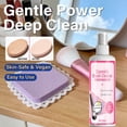 thumbnail image 1 of weibbin 120ml Cosmetic Brush Cleaner Spray Gentle Deep Cleaning Solution For Makeup Brushes Beauty Sponges Puffs Vegan, 1 of 8