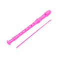 thumbnail image 1 of 8 Hole Soprano Recorder Instrument High C Tone Flute Soprano Recorder Clarinet With Cleaning Stick Wooden For Beginners G Fingering C Key Recorder Instrument, 1 of 6